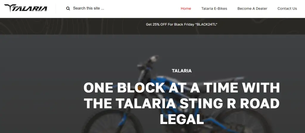 Talaria.us.com Image 