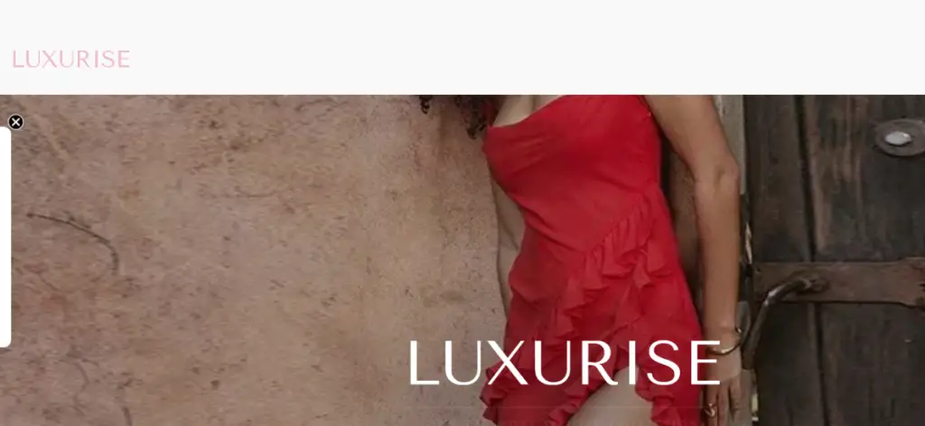 Luxurise-fashion.com Homepage