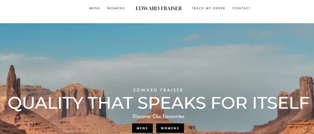 EdwardFraiser.com Homepage