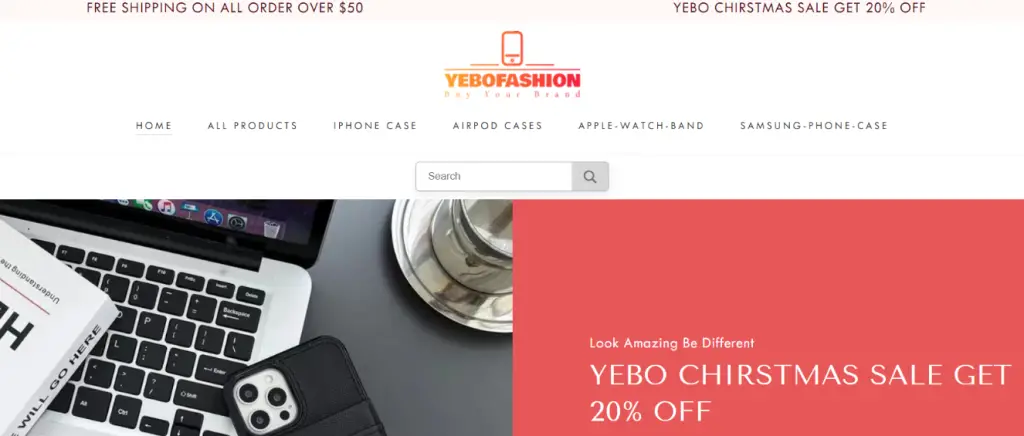 YeboFashion.com Homepage