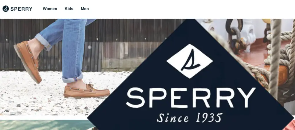 Sperry-usa.com Homepage