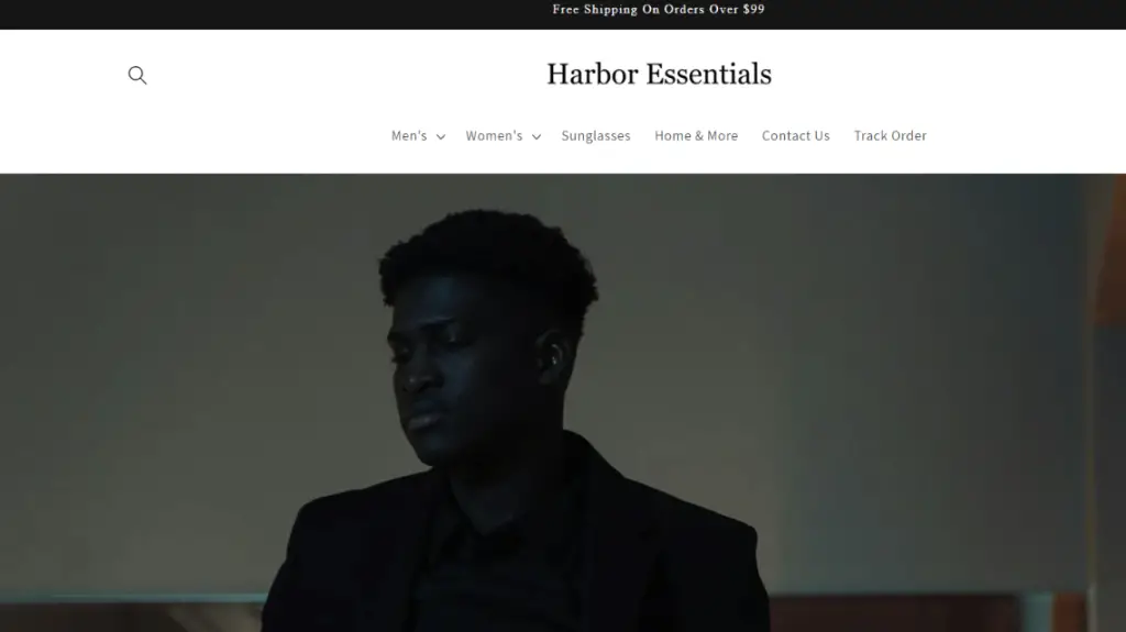 Harboressentials.com Homepage