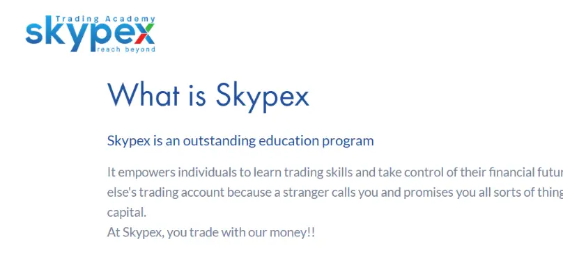 Skypex Homepage