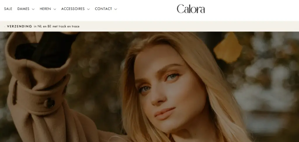 Calora-Mode.Nl Homepage