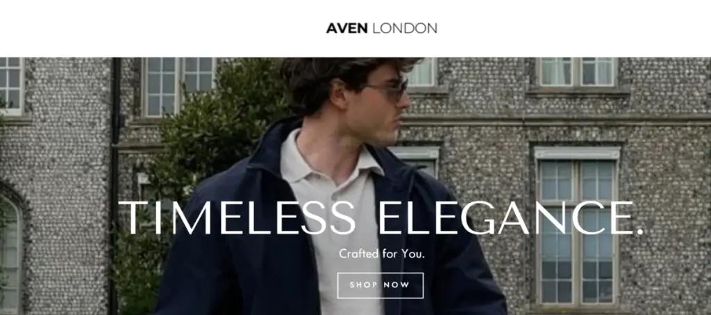 Aven-London.com Homepage