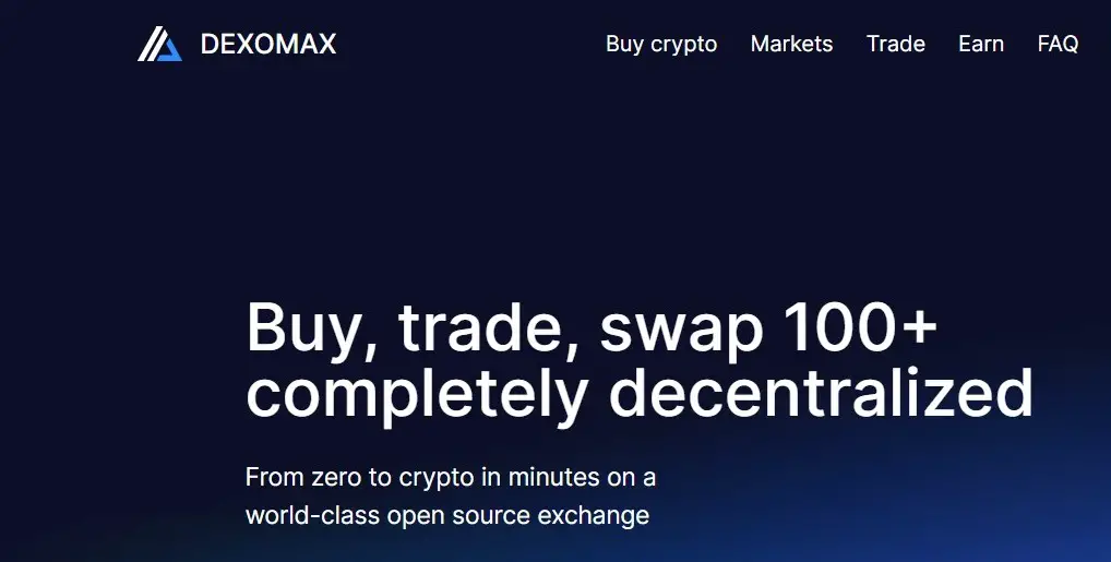 Dexomax.com Homepage