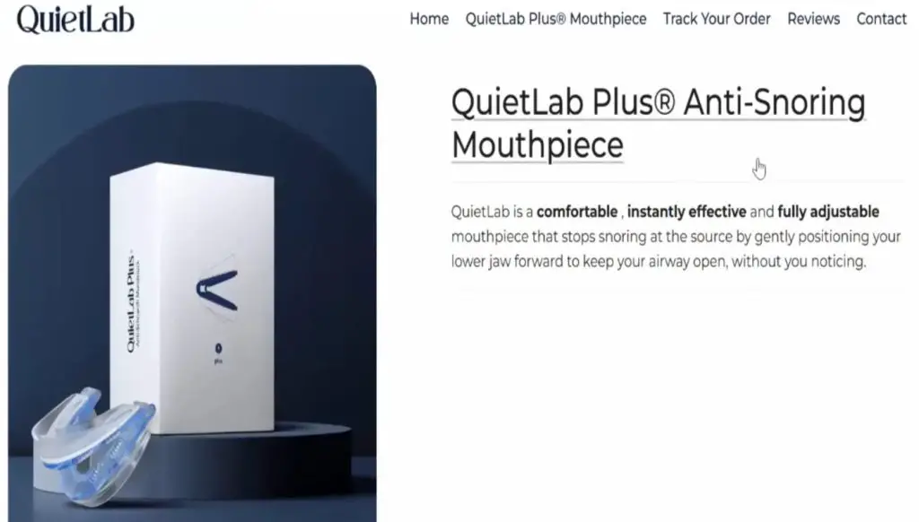 Quiet Lab Plus Homepage 