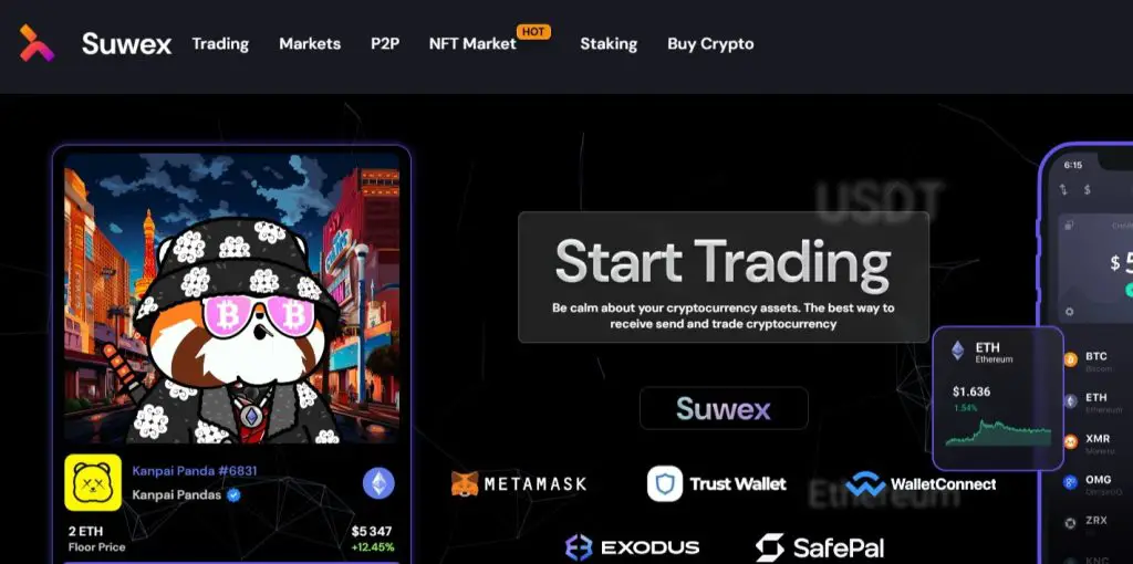 Suwex.com Homepage