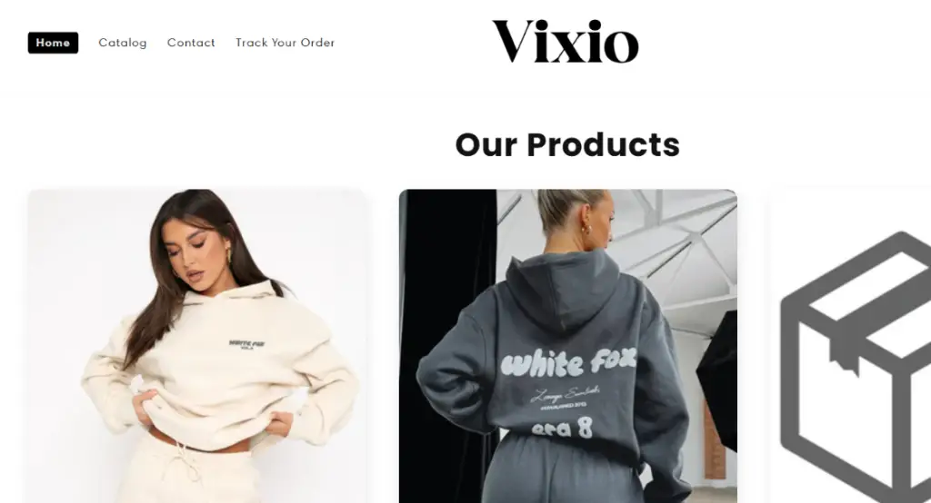 TryShopVixio.com Homepage