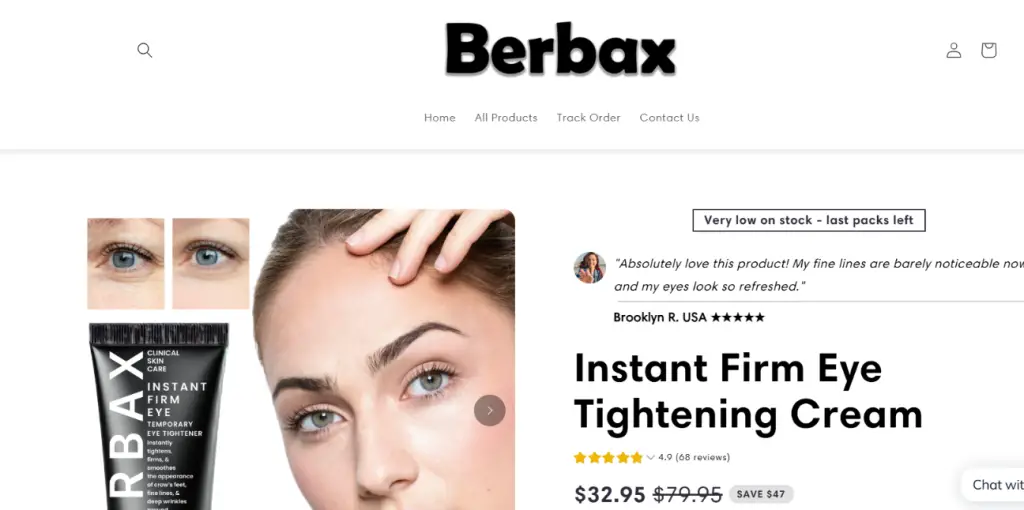 Berbax Eye Cream