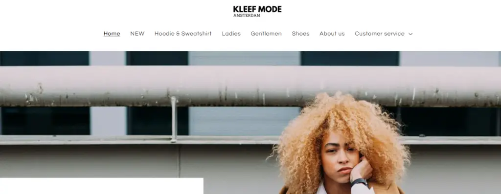 KleefMode.Nl Homepage