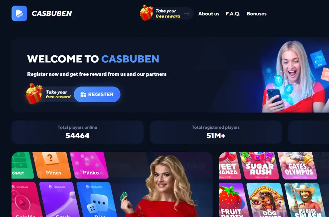 Casbuben Homepage 