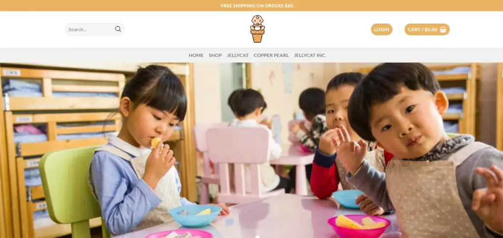 Carebabyshop Homepage 