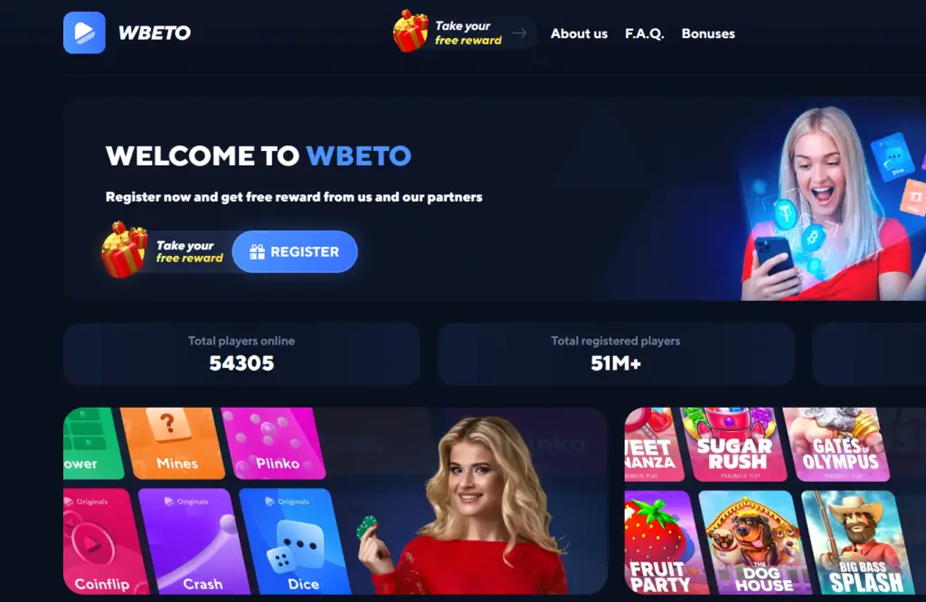 Wbeto Homepage