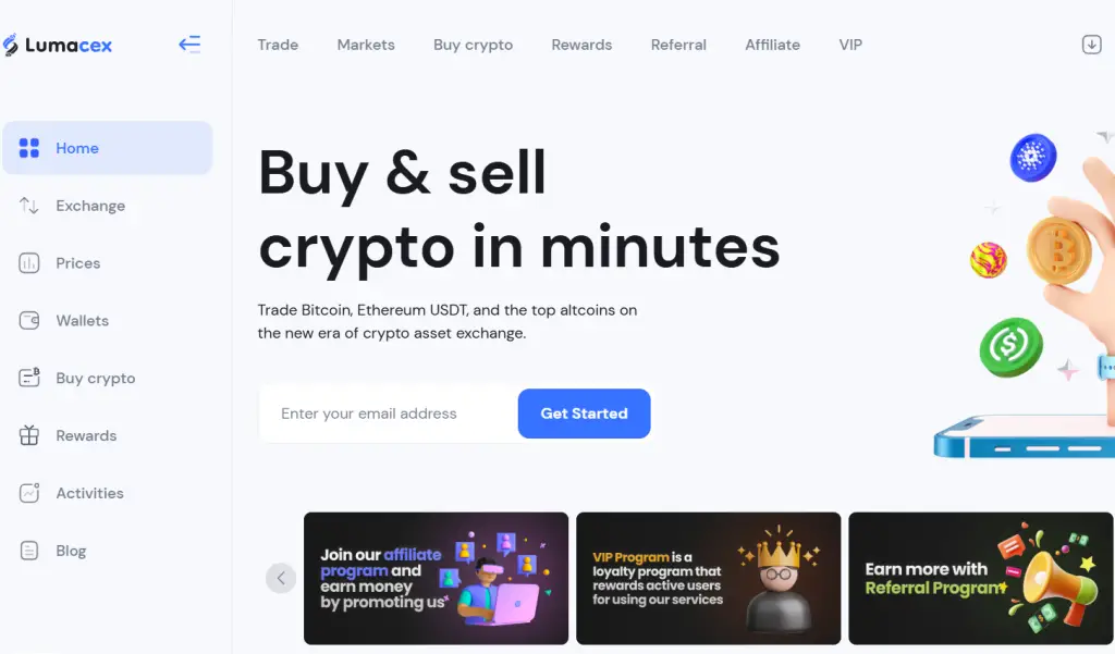 Lumacex Homepage