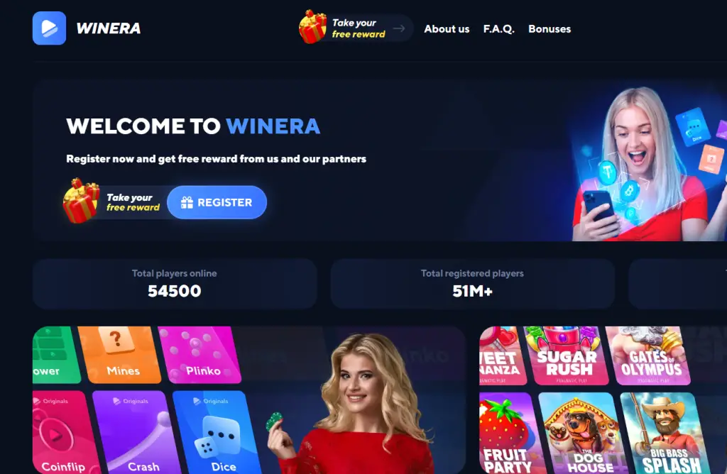 Winera Homepage 