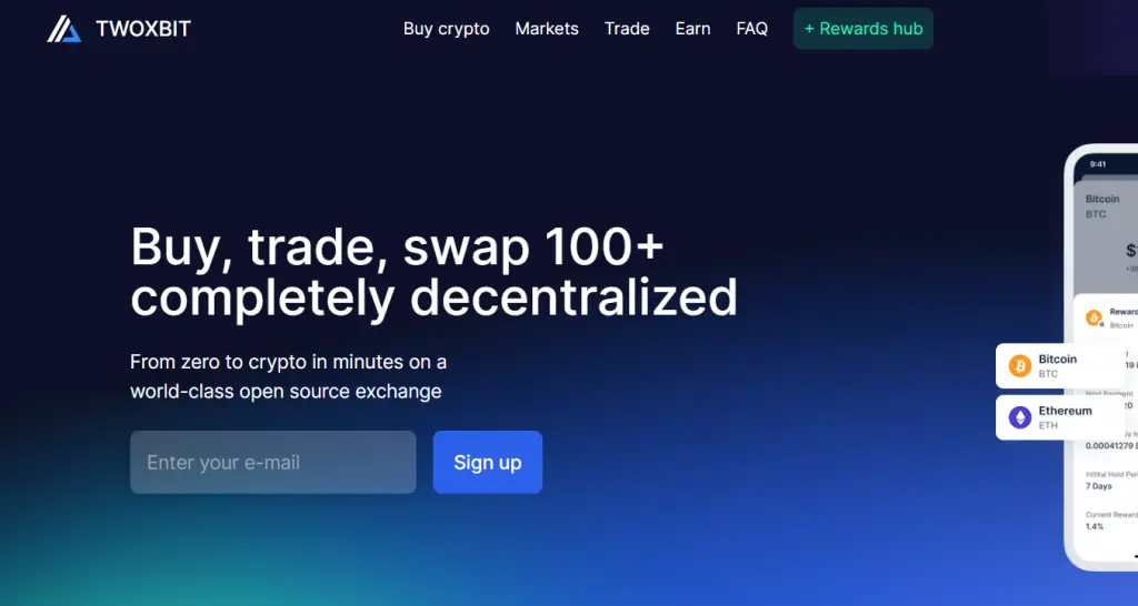 Twoxbit Homepage 