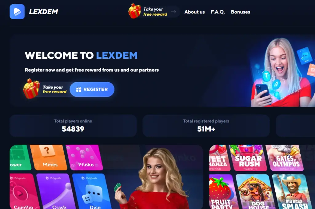 Lexdem Homepage 