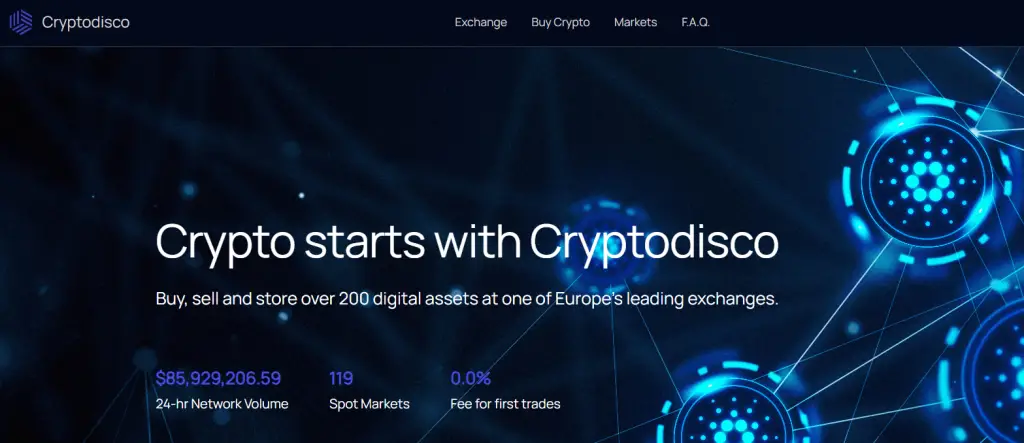 Cryptodisco Homepage 