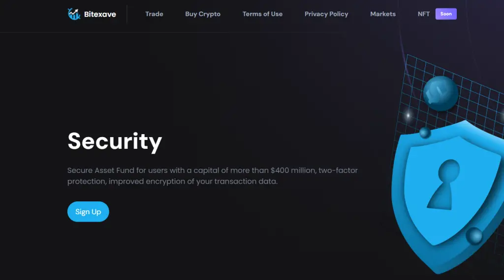 Bitexave Homepage